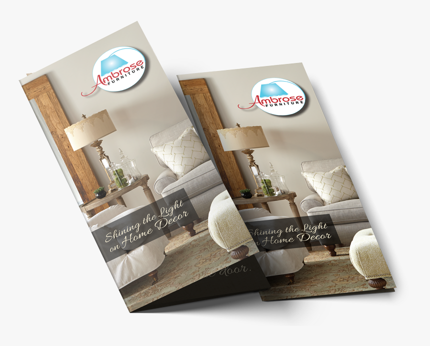 Ambrose-transparent - Tri Fold Furniture Brochure, HD Png Download, Free Download