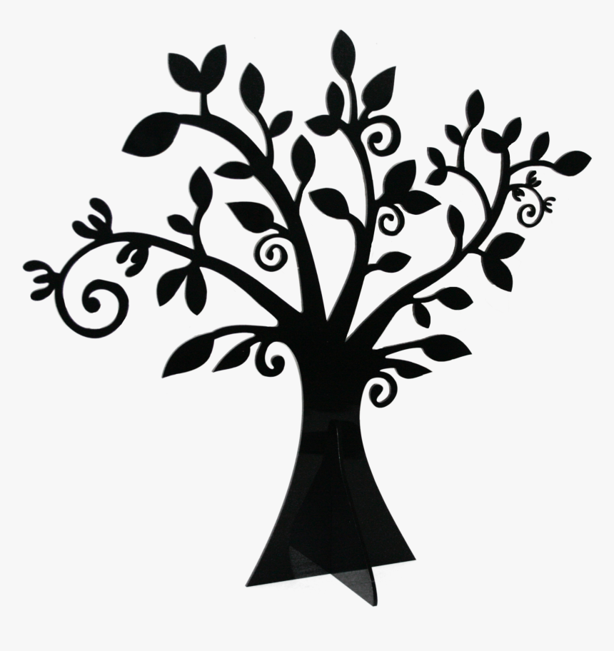 Branch Clipart Whimsical Tree - Black Tree Png Clipart, Transparent Png, Free Download