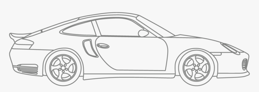 Transparent Car Sketch Png - Renault Megane Rs Blueprint, Png Download, Free Download