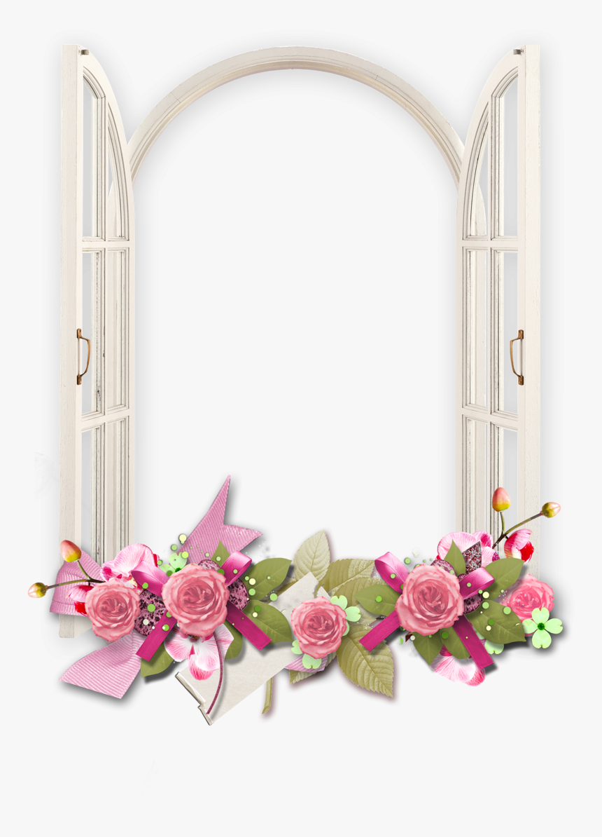 Floral Border Png, Transparent Png, Free Download