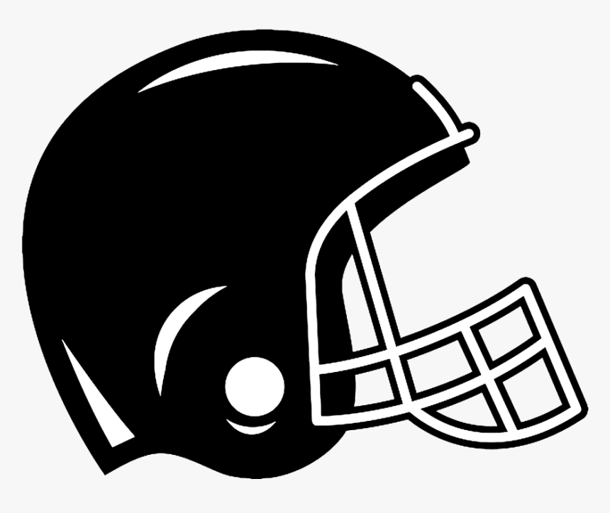 American Football Helmets Royalty-free Stock Photography - Silhouette Of A Football Helmet, HD Png Download, Free Download