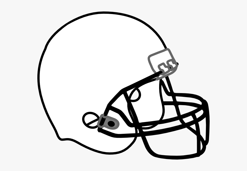 American Football Helmets Atlanta Falcons Minnesota - Black And White Football Helmet, HD Png Download, Free Download