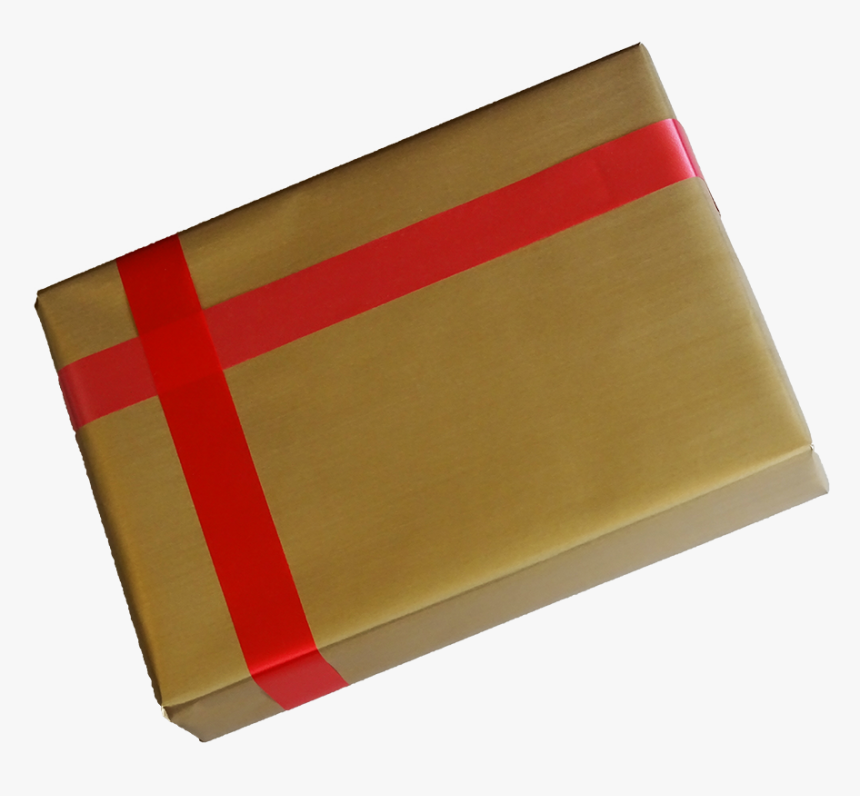 Gift Wrapping- Gold - Construction Paper, HD Png Download, Free Download