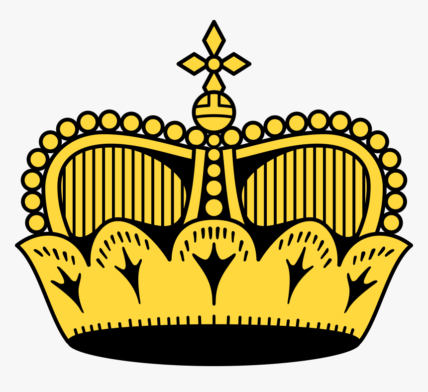 Crown 11 Clip Arts - Liechtenstein Crown, HD Png Download, Free Download