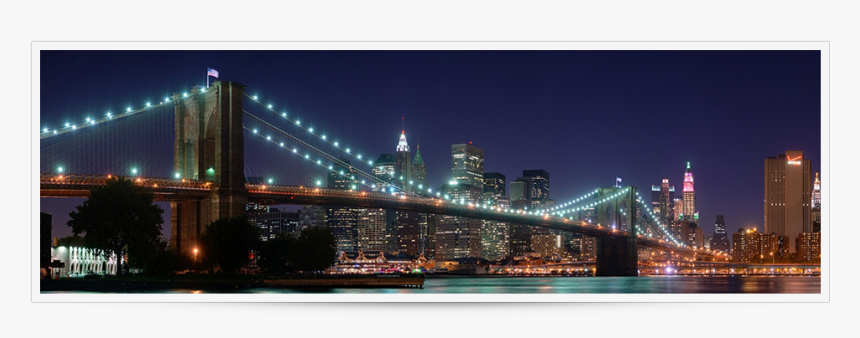 Brooklyn Bridge Night, HD Png Download, Free Download