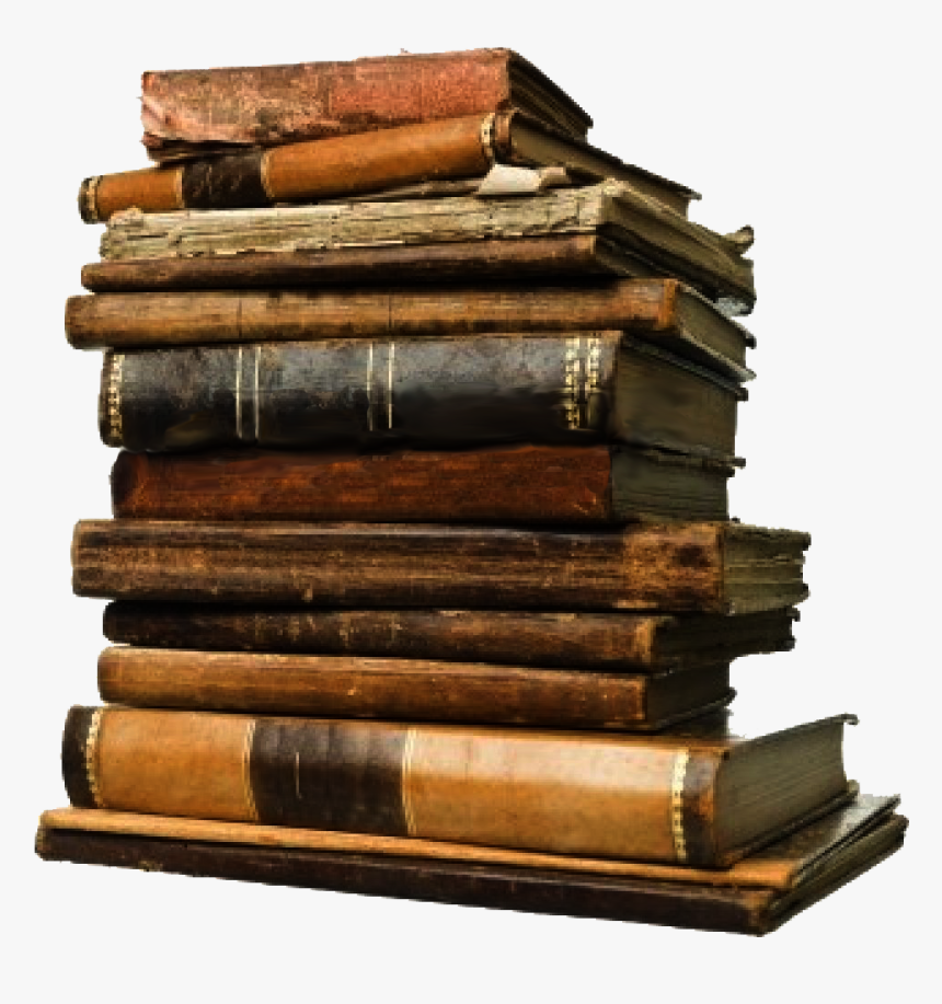 Transparent Book Stack Png - Old Books Transparent Background, Png Download, Free Download