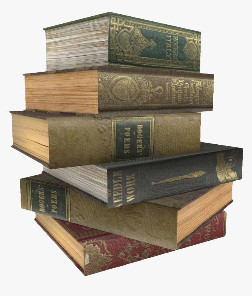 Book Stack Gratis - Stack Of Books, HD Png Download, Free Download