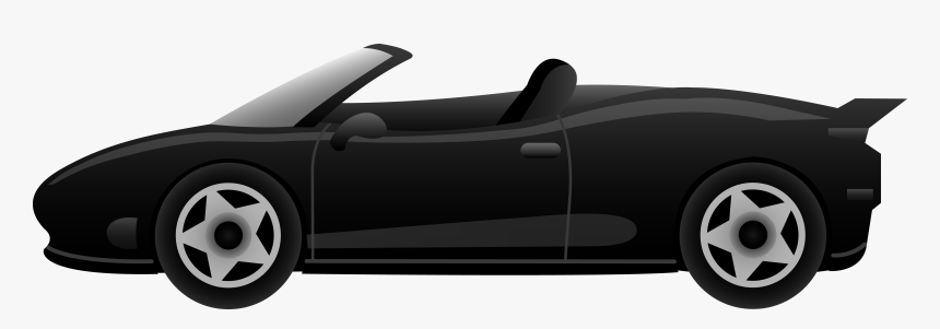 Black Ferrari Car - Roach Driving A Car, HD Png Download, Free Download