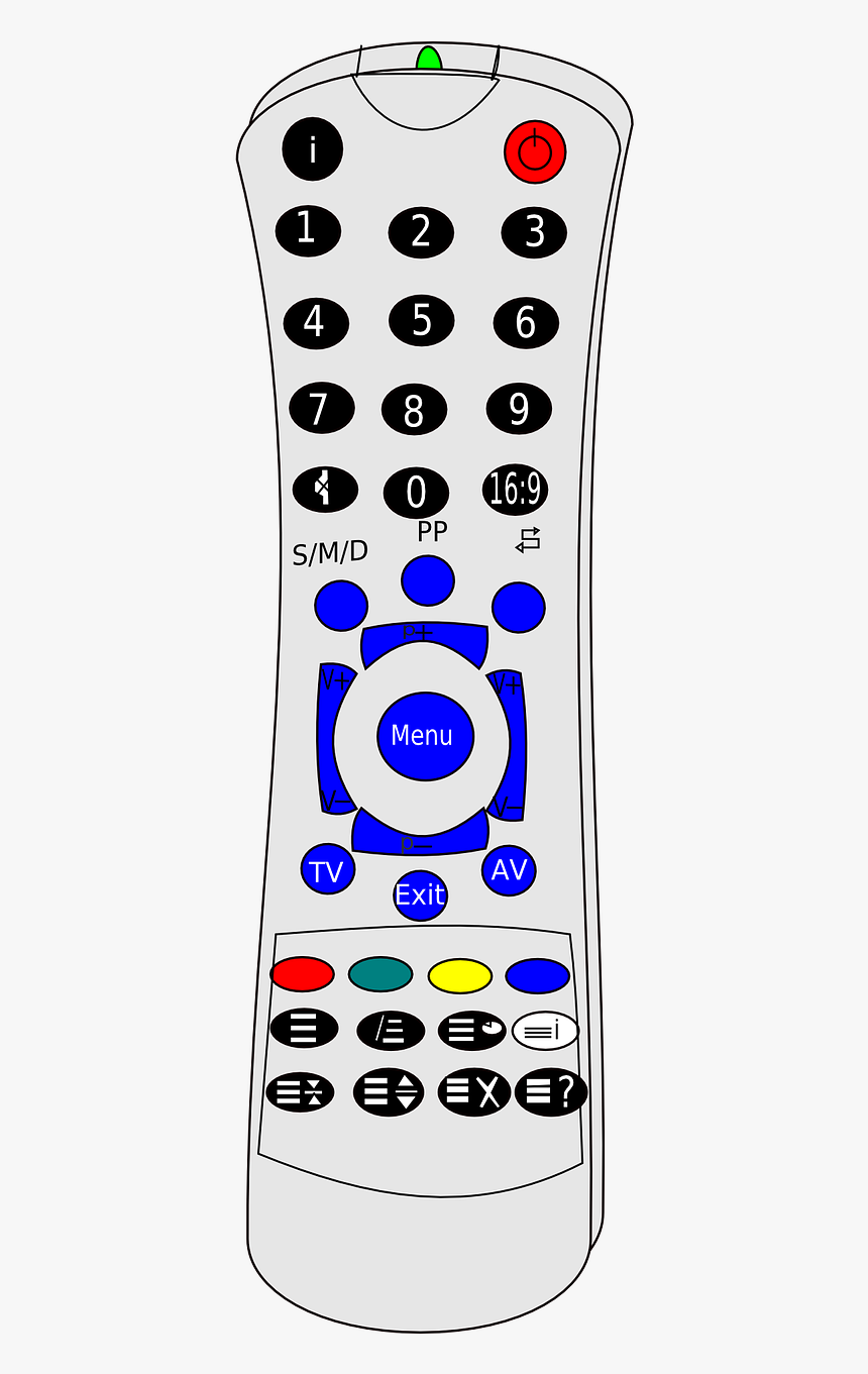 Remote Control Clip Art, HD Png Download, Free Download