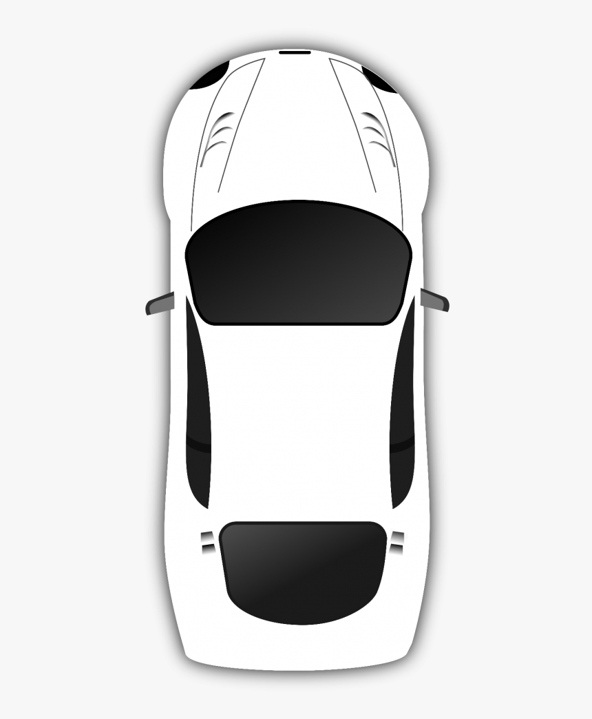 Cartoon Car Png White Color Transparent Background - Car Without Background Png, Png Download, Free Download