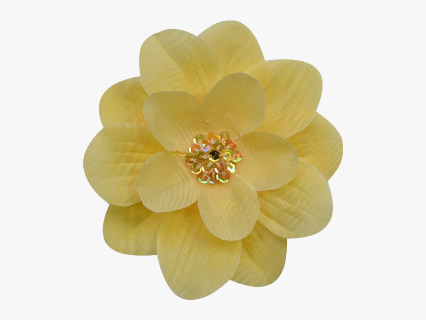 Funny Girl Designs Women"s Claribel Flower Hair Clip - Flower Hair Clip Yellow Png, Transparent Png, Free Download