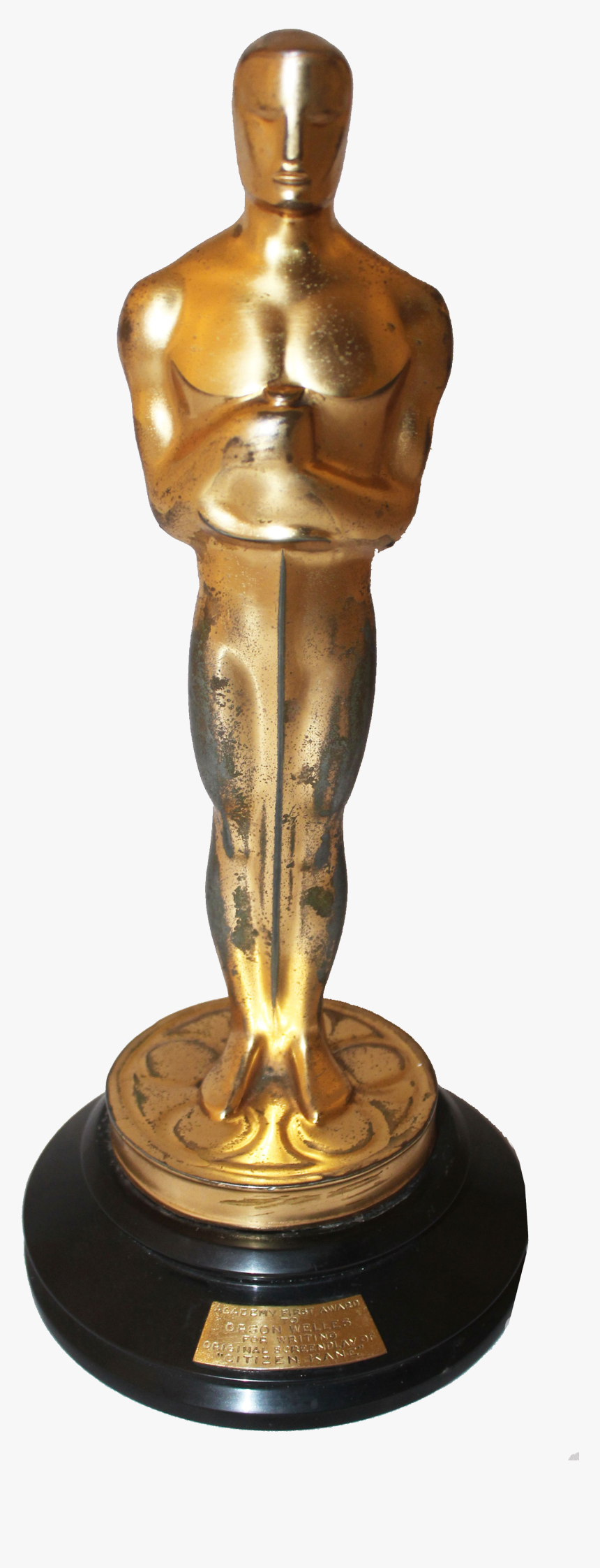 Academy Awards Png, The Oscars Png - Golden Statuette Oscar, Transparent Png, Free Download