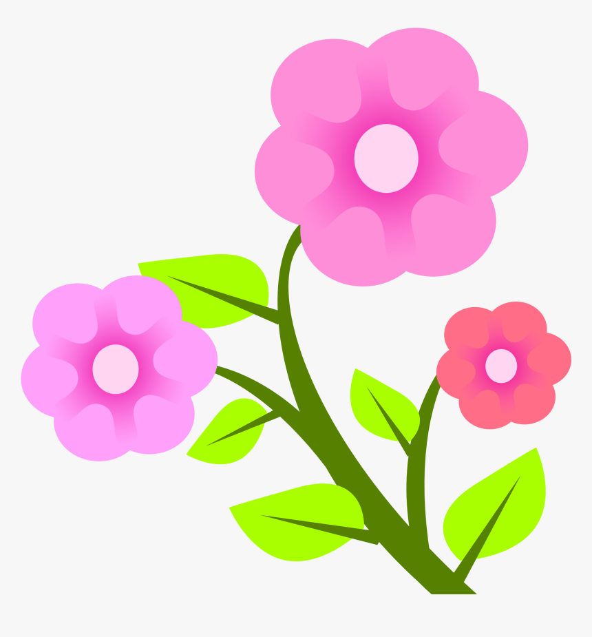 Flower Vector Png Image - Clipart Flower Png Vector, Transparent Png, Free Download