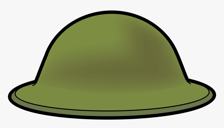 Ww1 Helmet Clip Arts - Ww1 Us Helmet Drawing, HD Png Download, Free Download