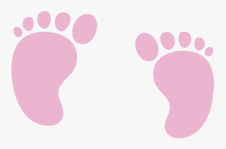 Transparent Pink Baby Footprints Hd Png Download Kindpng