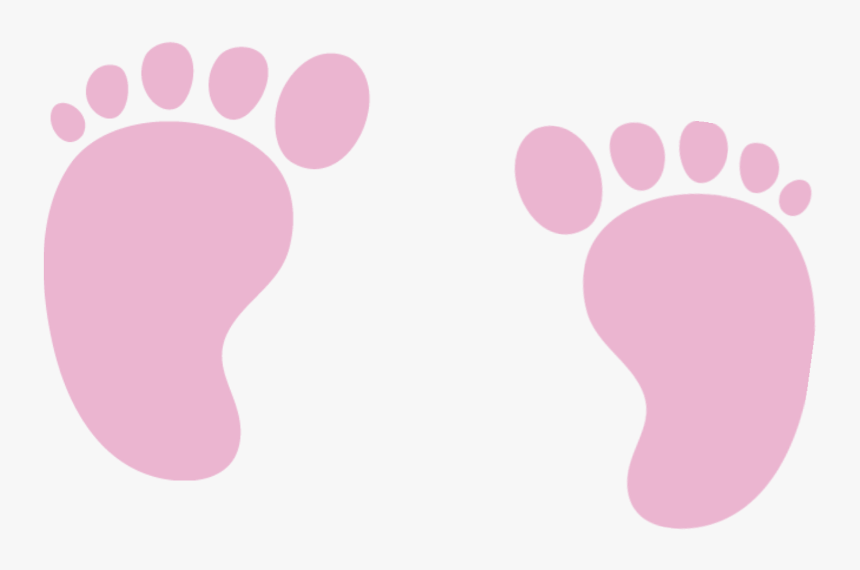 Transparent Pink Baby Footprints, HD Png Download, Free Download