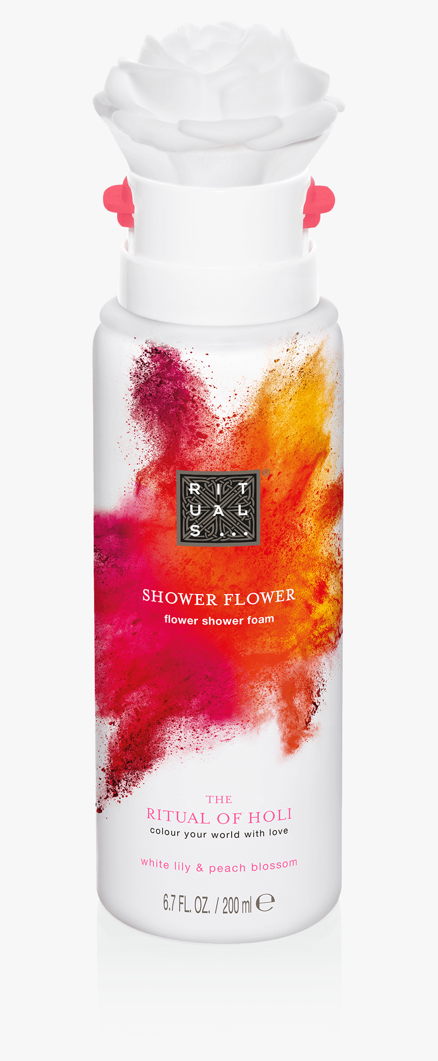 The Ritual Of Holi Shower Foam Flower"
title="the Ritual - Rituals The Ritual Of Holi Shower Foam Flower, HD Png Download, Free Download