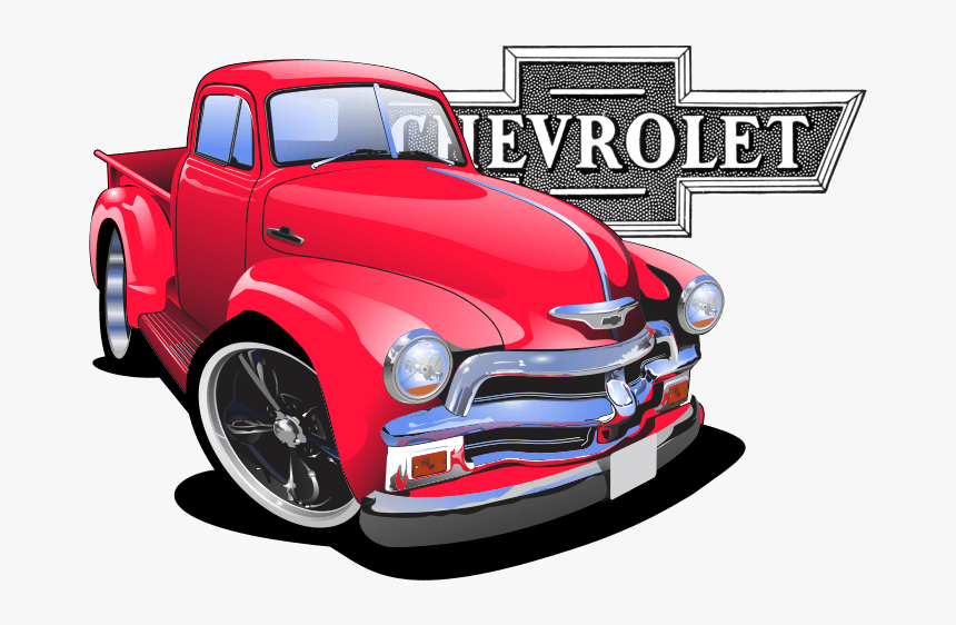 Muscle Car Cartoon Art, HD Png Download, Free Download