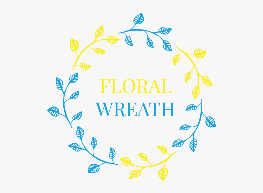 Leaf Floral Ornaments Wreath Badge, Wedding, Wreath, - Jewellery Visiting Card Design, HD Png Download, Free Download