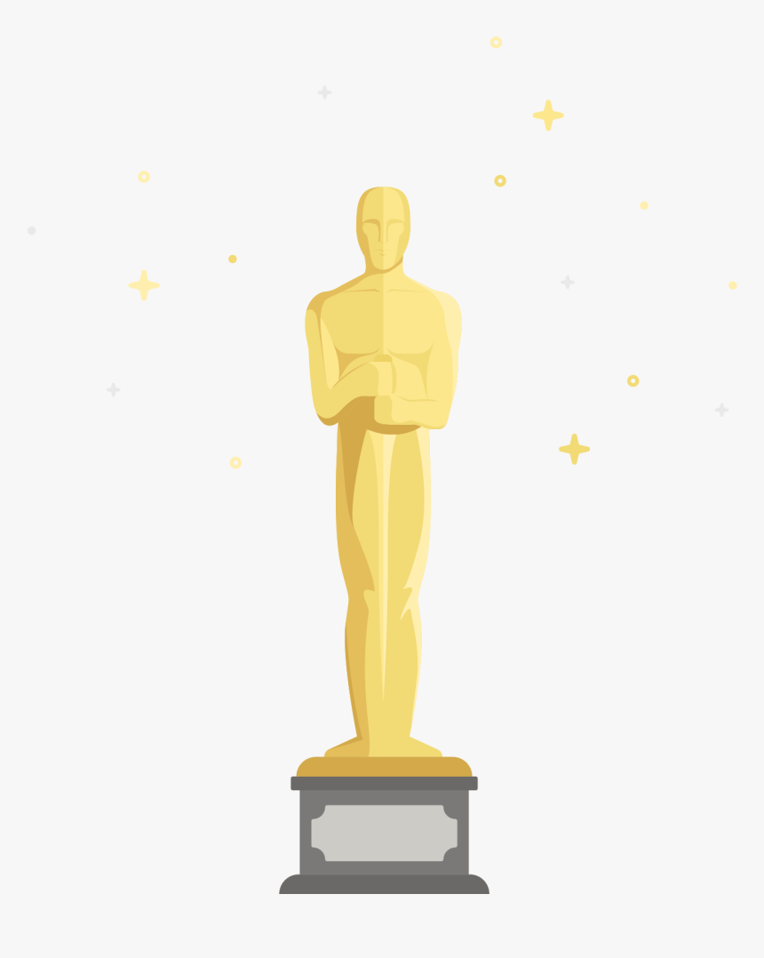 Oscar Clipart Figurine - Oscar Png, Transparent Png, Free Download