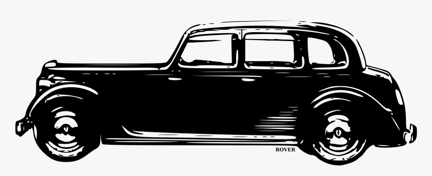 Old Rover Car Clip Arts - Vintage Car Png, Transparent Png, Free Download