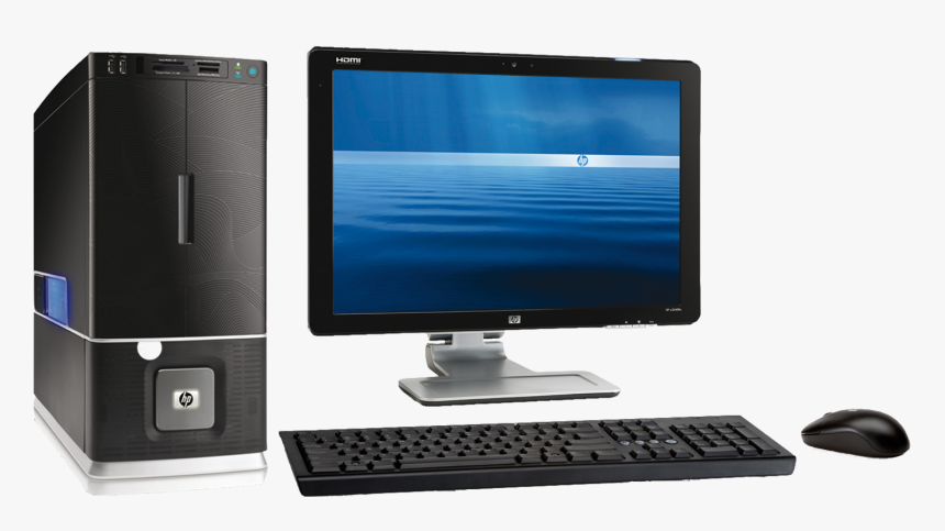Computer Case, Monitor, Mouse, Keyboard Png - Computer Png, Transparent Png, Free Download