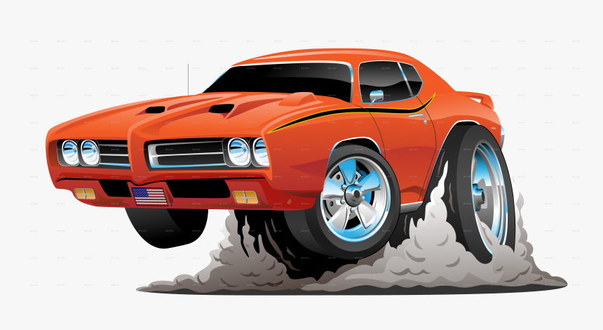 Vintage Muscle Buick Png - Muscle Car Cartoon Png, Transparent Png, Free Download
