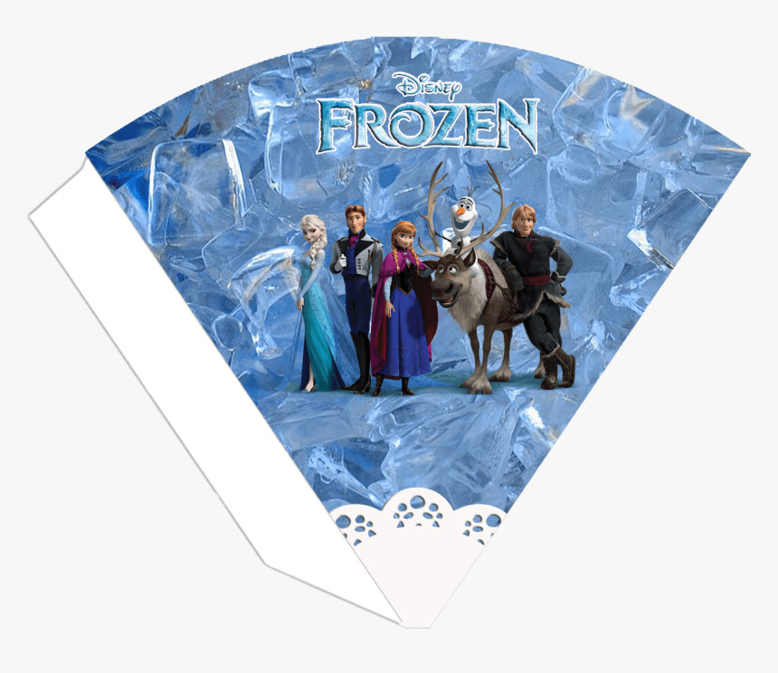 Banderolas O Guirnaldas Que Podemos Imprimir Desde - Cone De Pipoca Frozen, HD Png Download, Free Download