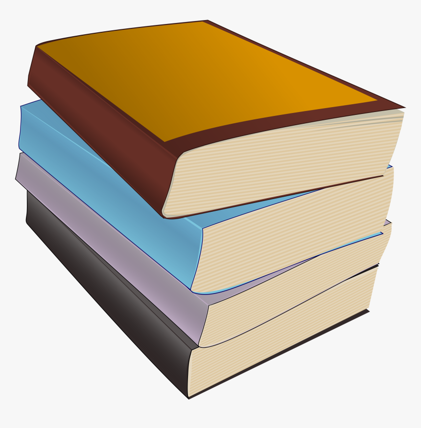 Of Paperbacks Big Image Stack Stacked Books Clipart Hd Png