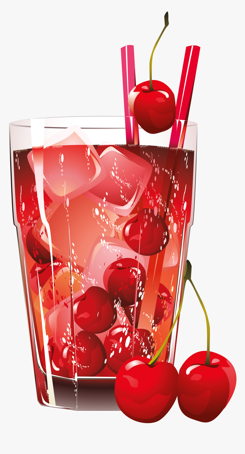 Clipart Cookies Juice - Fruits Juices Png Glass, Transparent Png, Free Download