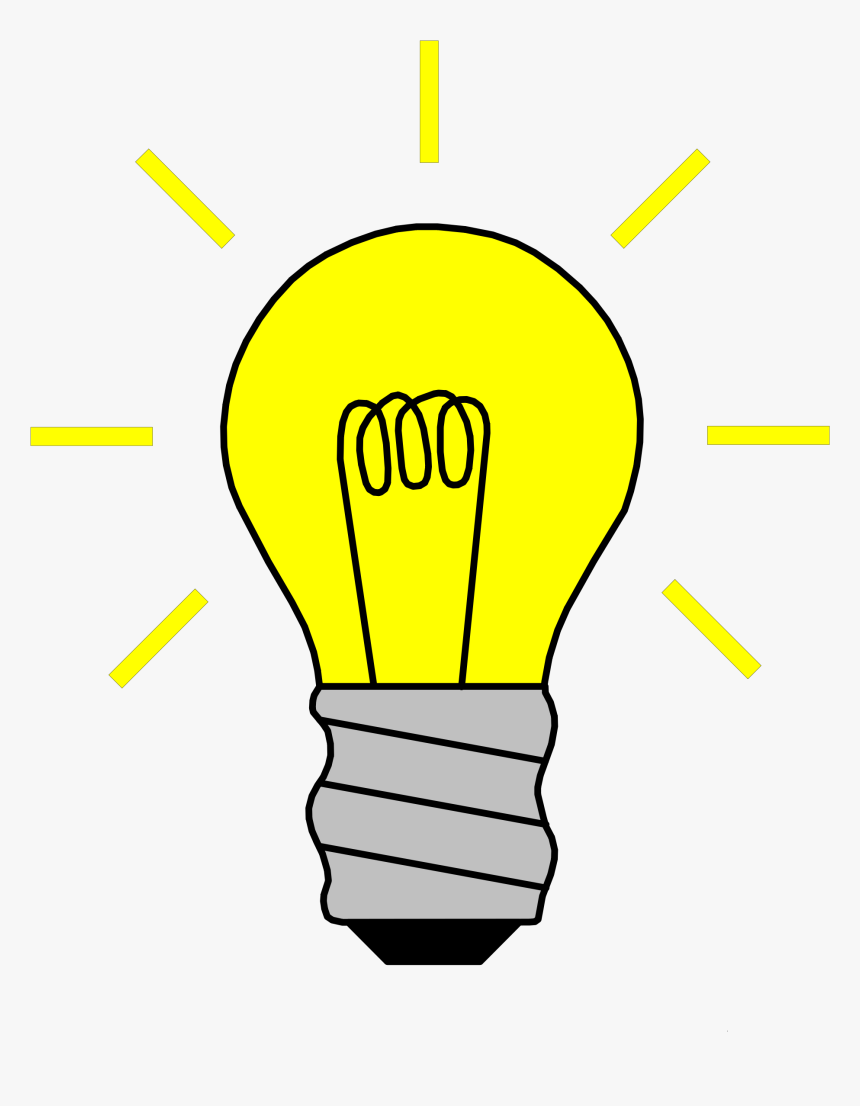 Lightbulb Clipart, HD Png Download, Free Download