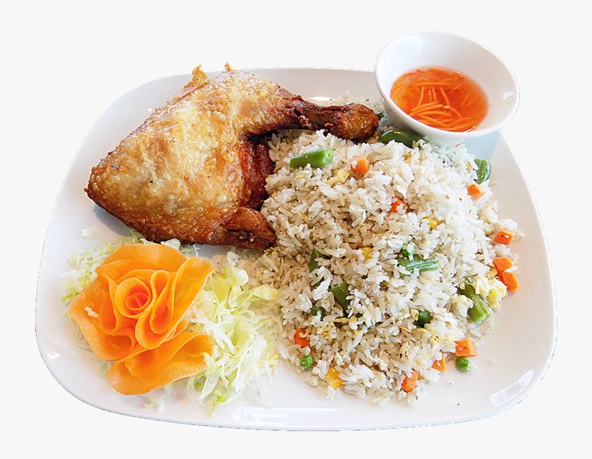 Fried Rice And Chicken Png, Transparent Png, Free Download