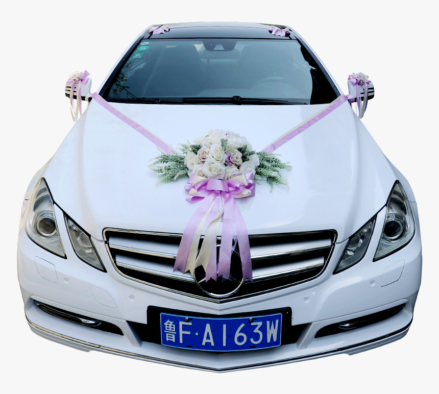 Wedding Cars Flower Decoration, HD Png Download, Free Download