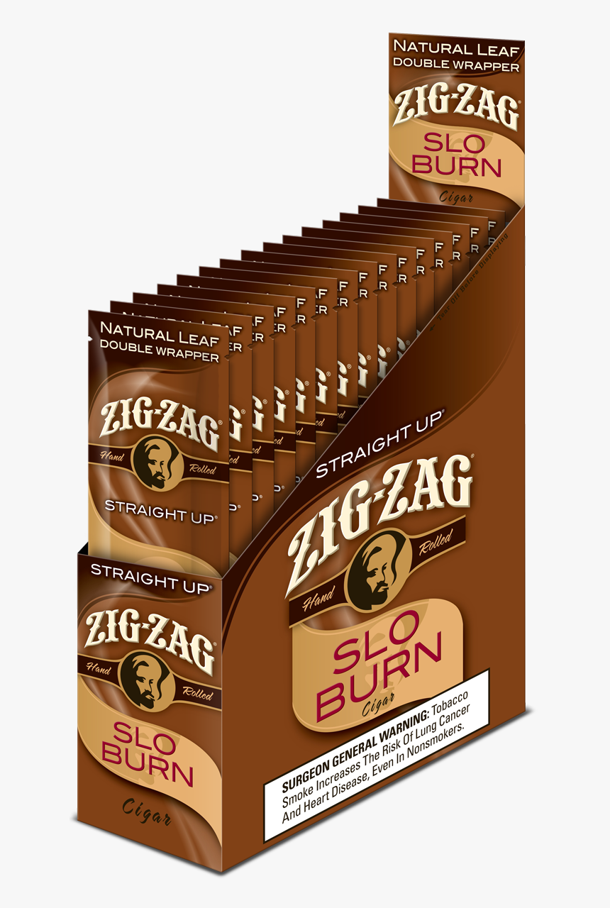 Zig Zag Slo Burn Wraps, HD Png Download, Free Download