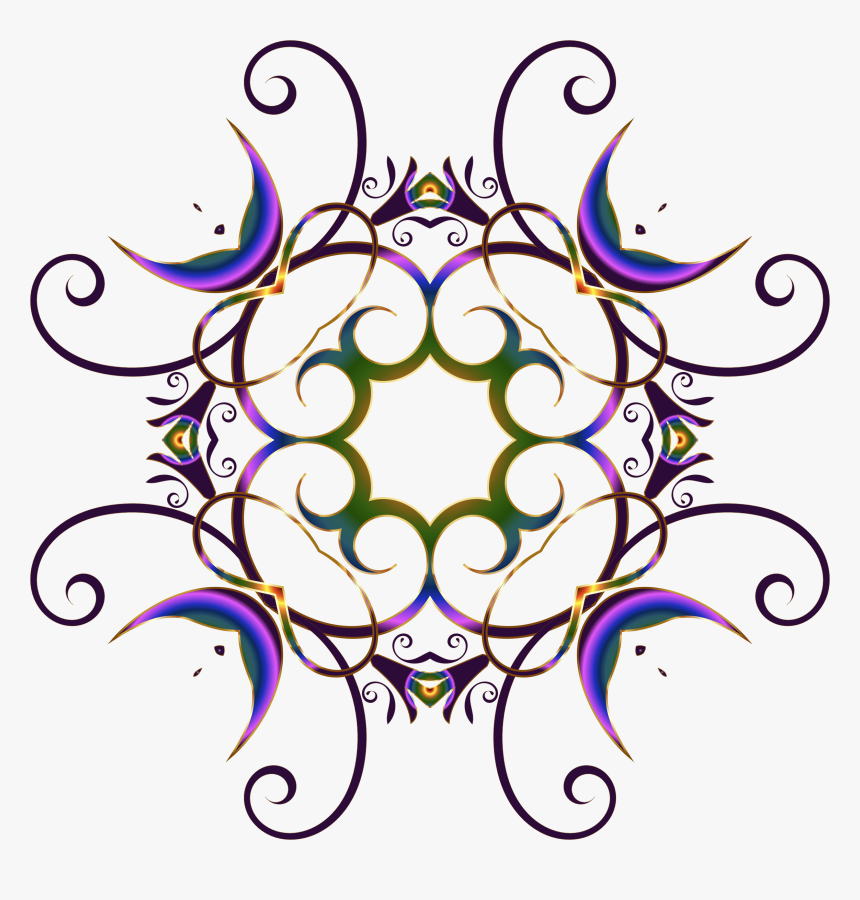 Flourishy Floral No Background Big Image Png - Png Images Designs For Background, Transparent Png, Free Download