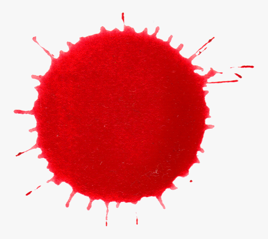 Watercolor Splash Png Red, Transparent Png, Free Download