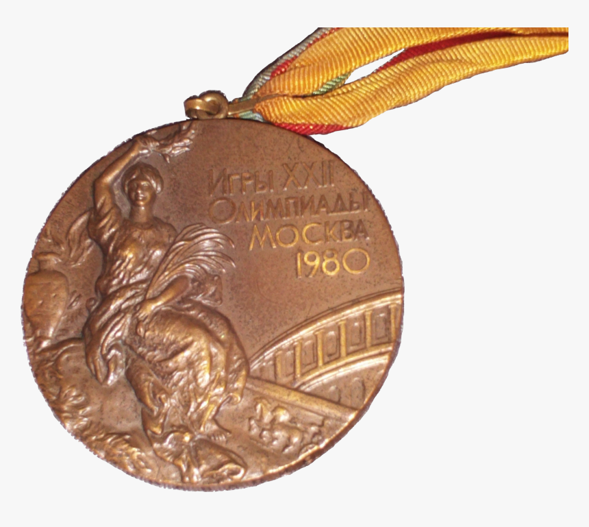 1980 Summer Olympics Bronze Medal Transparent - Olympic Bronze Medal, HD Png Download, Free Download