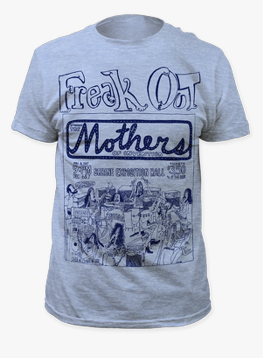 Frank Zappa And The Mothers Freak Out T-shirt - Mothers Of Invention Shirt, HD Png Download, Free Download