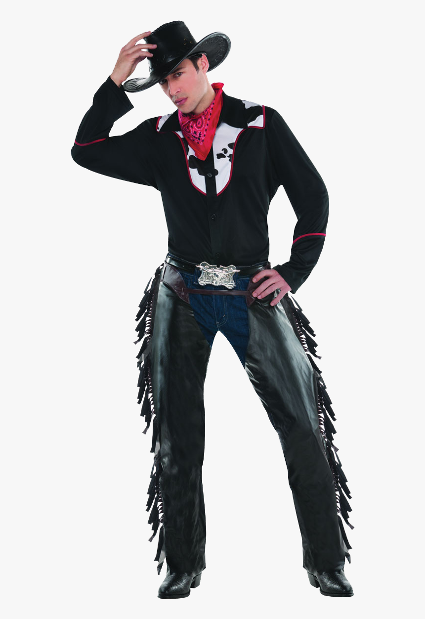 Western Cowboy Png Free Background - Outlaw Cowboy Costume, Transparent Png, Free Download