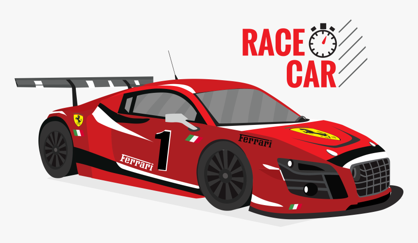 Pics Of Cartoon Racing Cars - Race Car Cartoon Png, Transparent Png, Free Download