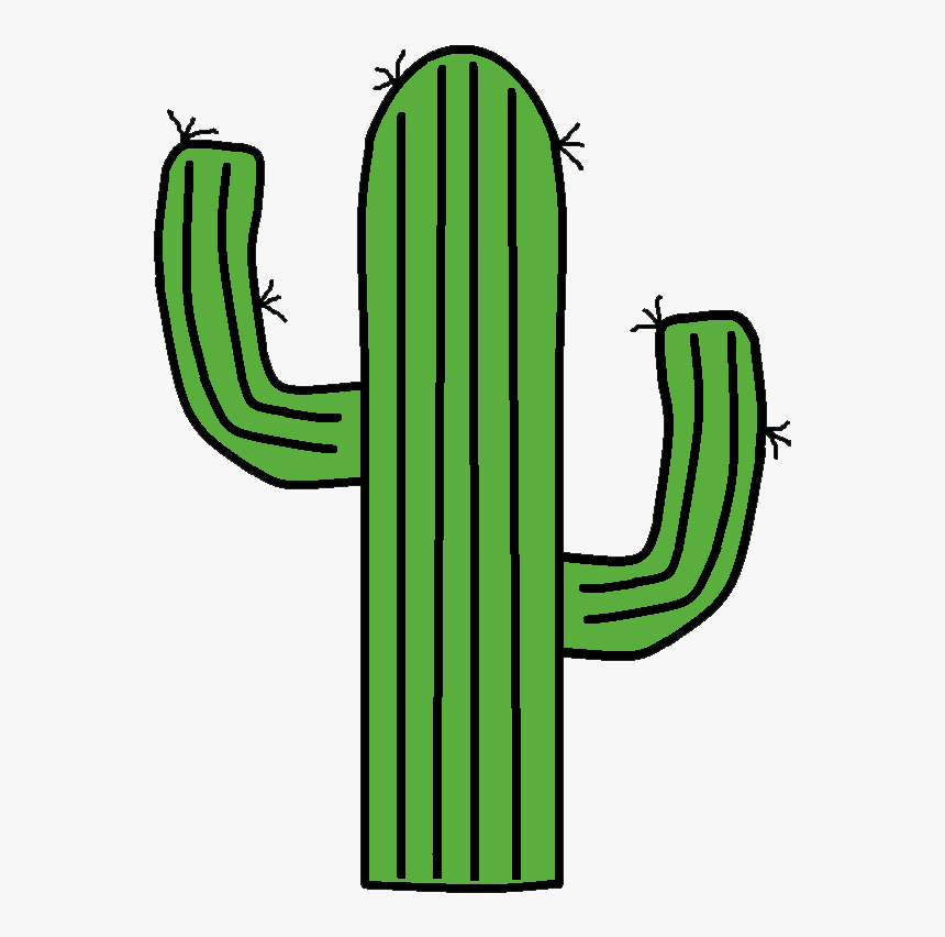 Western Cactus Clip Art - Cactus Clipart Transparent Background, HD Png Download, Free Download
