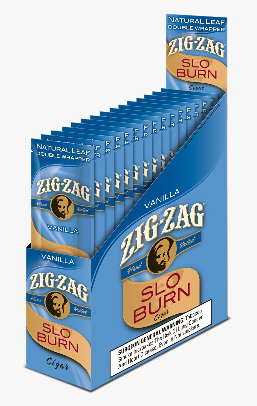 Zig Zag Slo Burn Wraps, HD Png Download, Free Download