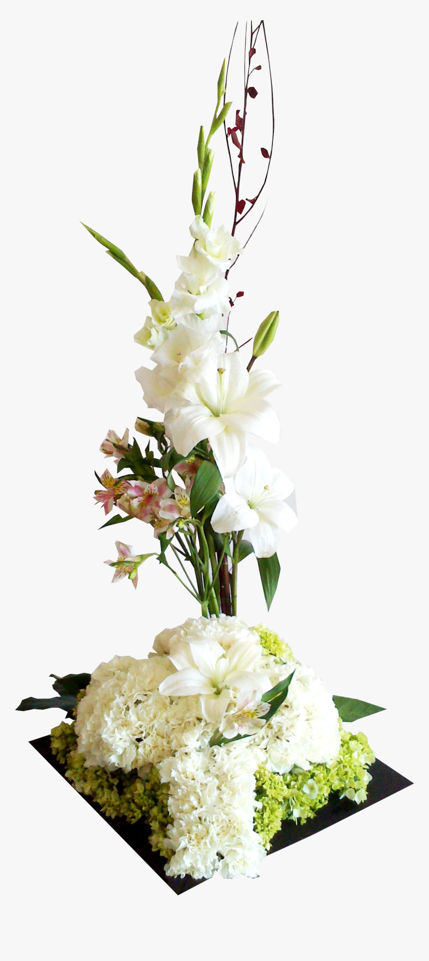 Arreglo Floral Cruz De Claveles Arrangements Pinterest - Bouquet, HD Png Download, Free Download
