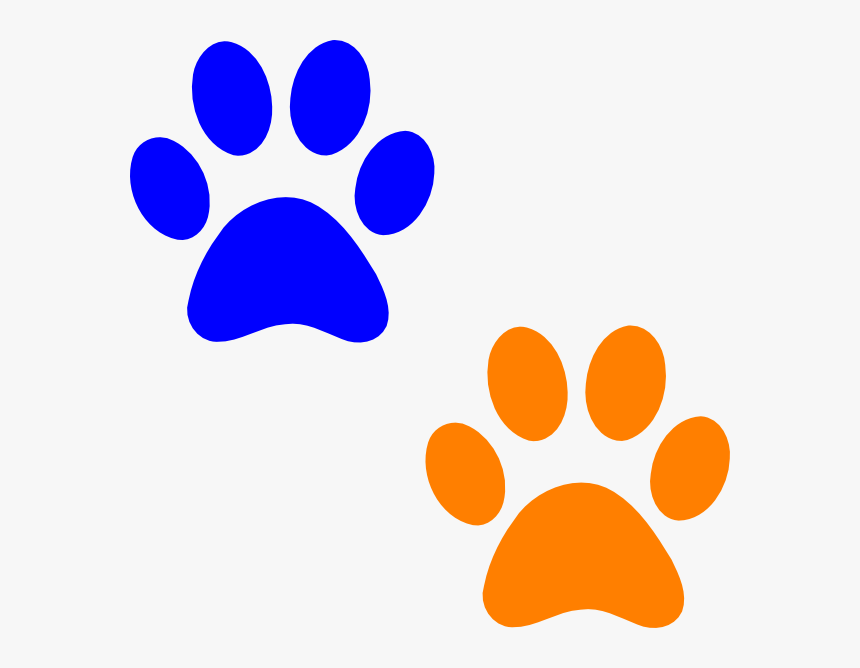 Purple Puppy Paw Print, HD Png Download, Free Download
