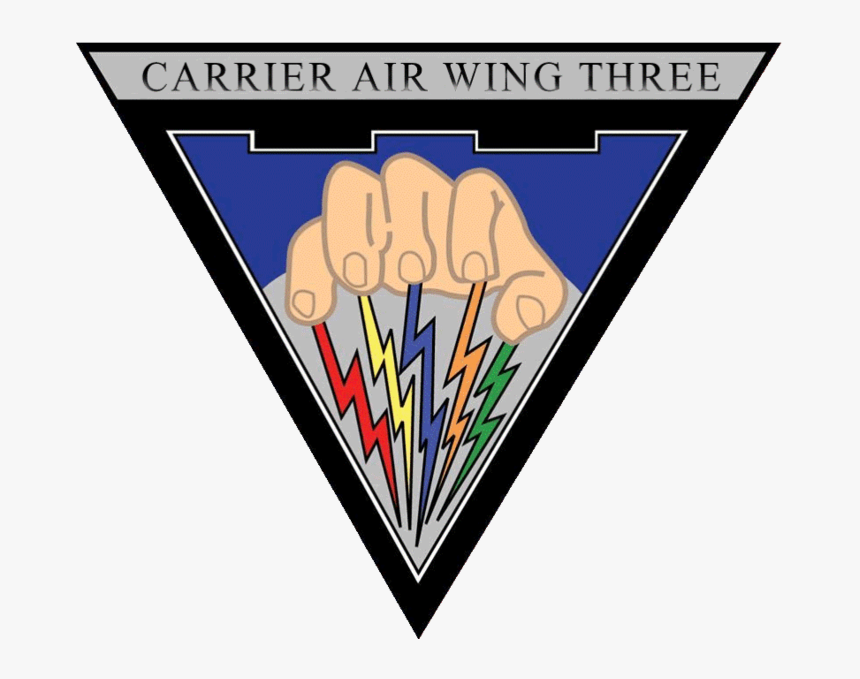 Carrier Air Wing 3 Patch - Carrier Air Wing Three, HD Png Download, Free Download