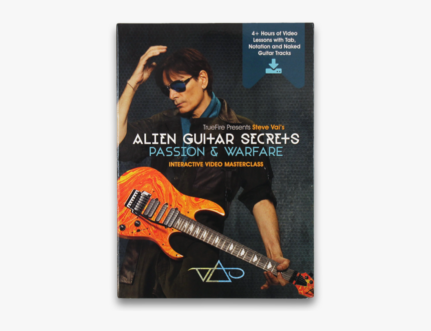 About Steve Vai"s Alien Guitar Secrets - Steve Vai, HD Png Download, Free Download