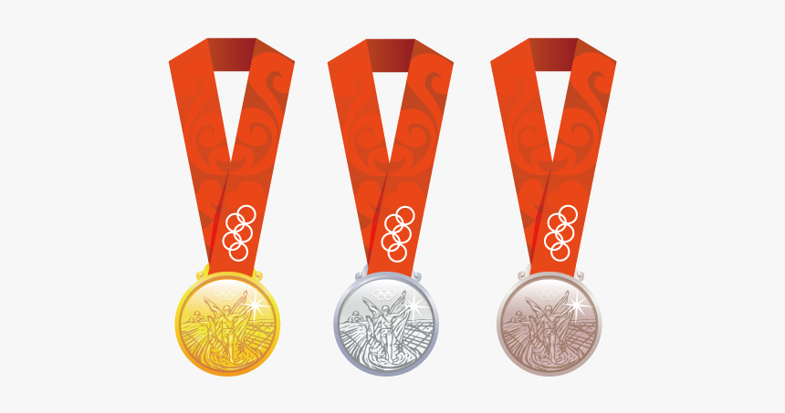 Clip Art Gold Medal Bronze Clip - Olympic Gold Medal Cartoon, HD Png Download, Free Download