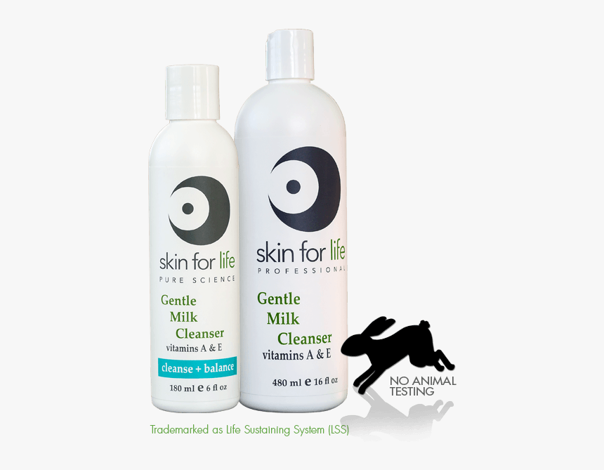 Gentle Milk Cleanser Vitamins A And E Retail And Professional - Plastic Bottle, HD Png Download, Free Download
