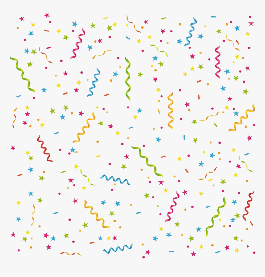 Birthday Confetti Png Free Image Download - Illustration, Transparent Png, Free Download