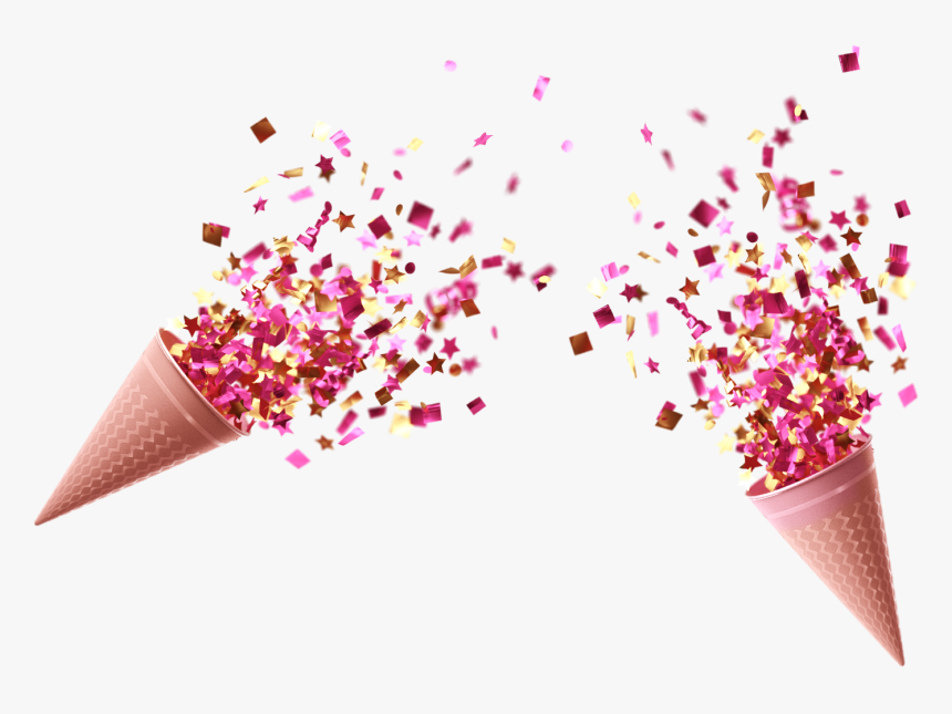 Party Confetti Png - Party Confetti Cannon Png, Transparent Png, Free Download